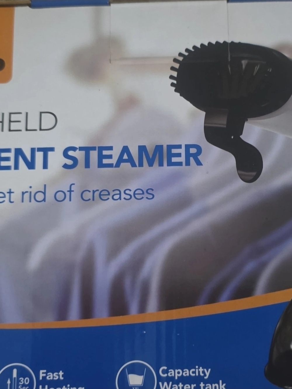 Handheld Garment Steamer - Black
